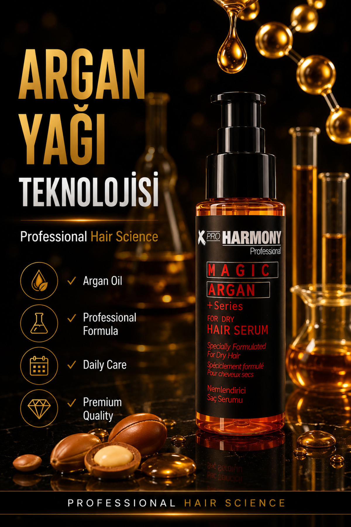 سرم موی مرطوب کننده مجیک آرگان ۱۰۰ میلی لیتر — XPH-8682887910942 — تصویر 2 از 8