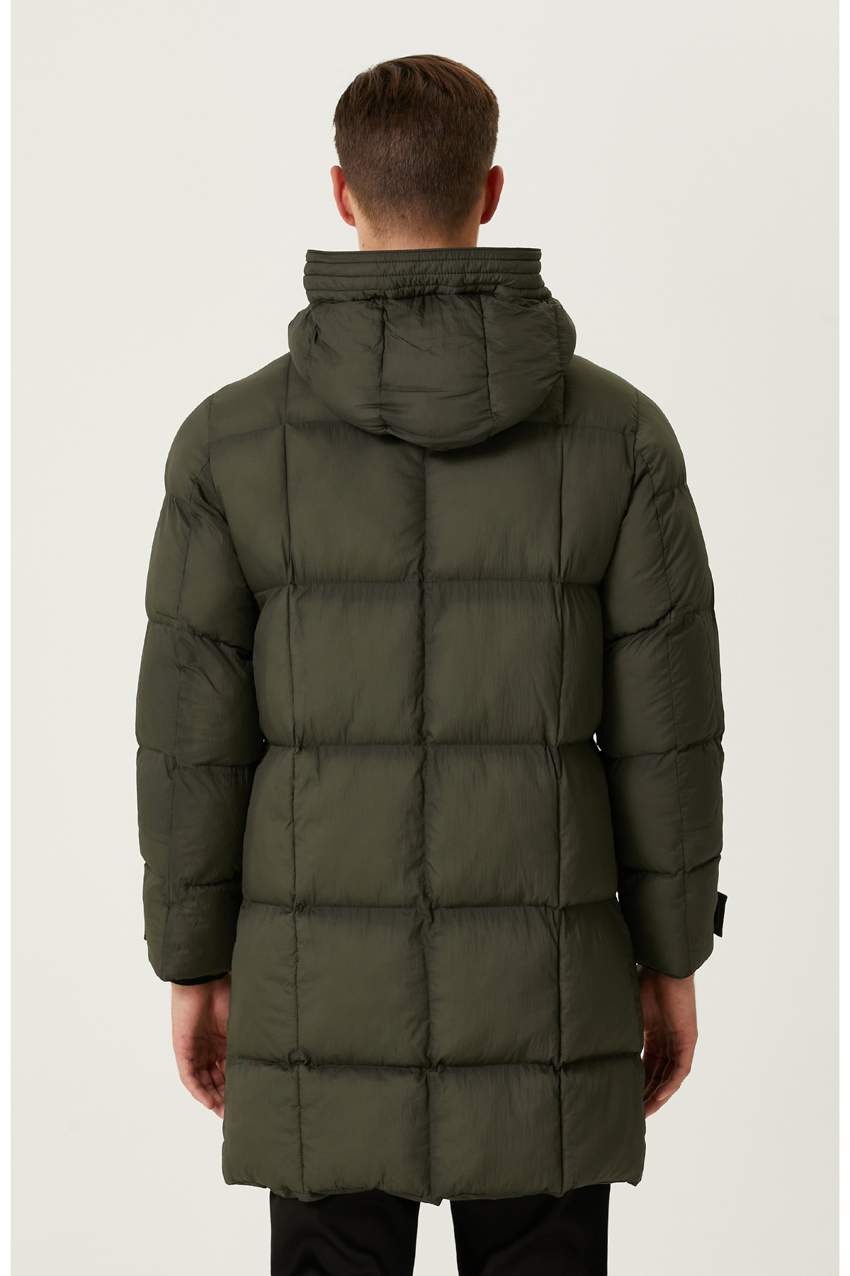 Haki Çıtçıtlı Casual Kaban — خاکی 1088228 — تصویر 5 از 6