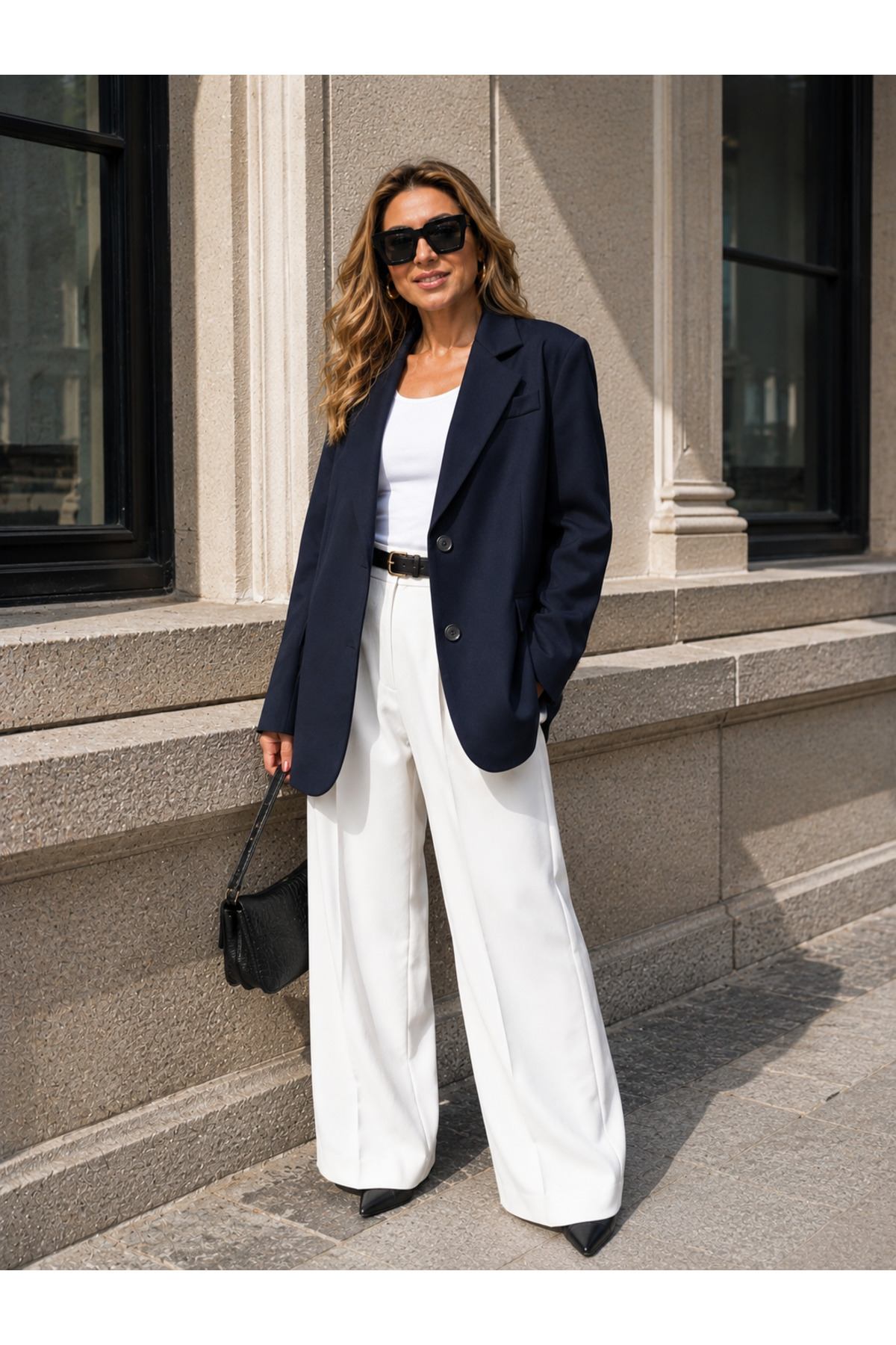 Serpirella Butik Oversize Ceket görsel 2