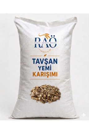 RAÖZAHİRECİLİK Tavşan Yemi Karışımı (Pelet Yem, Arpa Flake) -5 Kg-