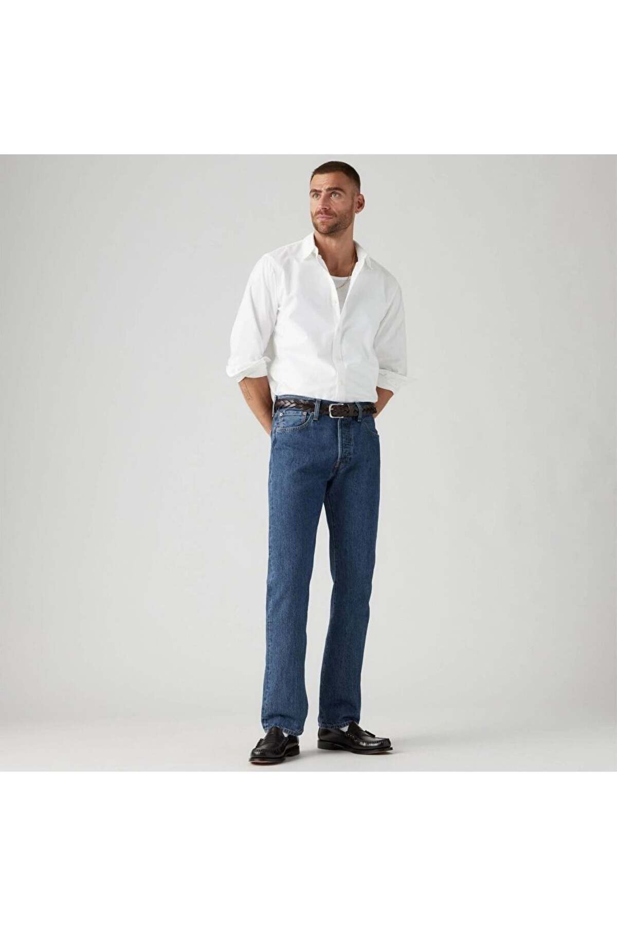 سنگ‌شویی لویزیوریجینال ۵۰۱، آبی تیره ۸۰۶۸۴ لیوایز شلوار جین Levi's