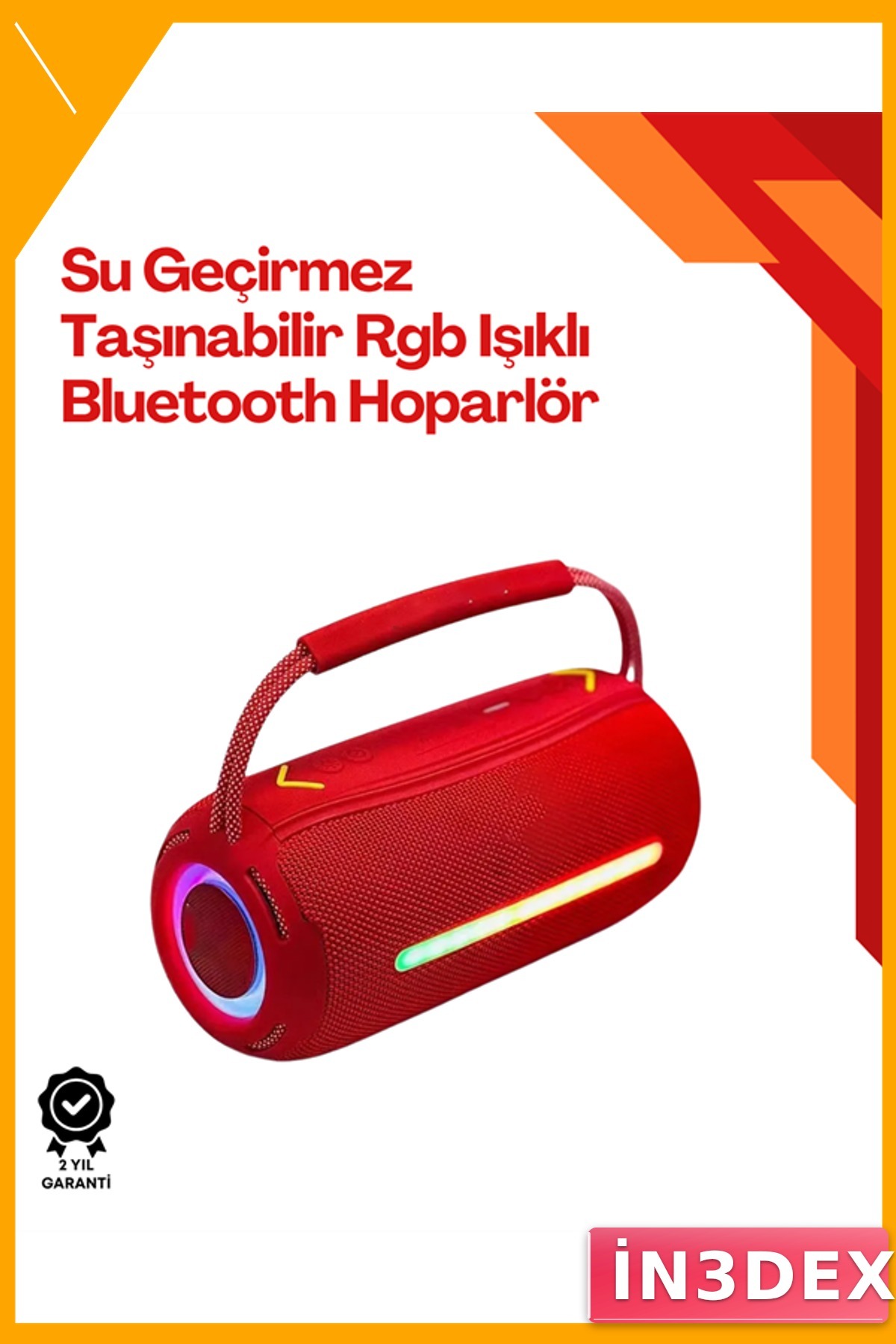 Taşınabilir Bluetooth Hoparlör 20W IPX6 Suya Dayanıklı 2400mAh