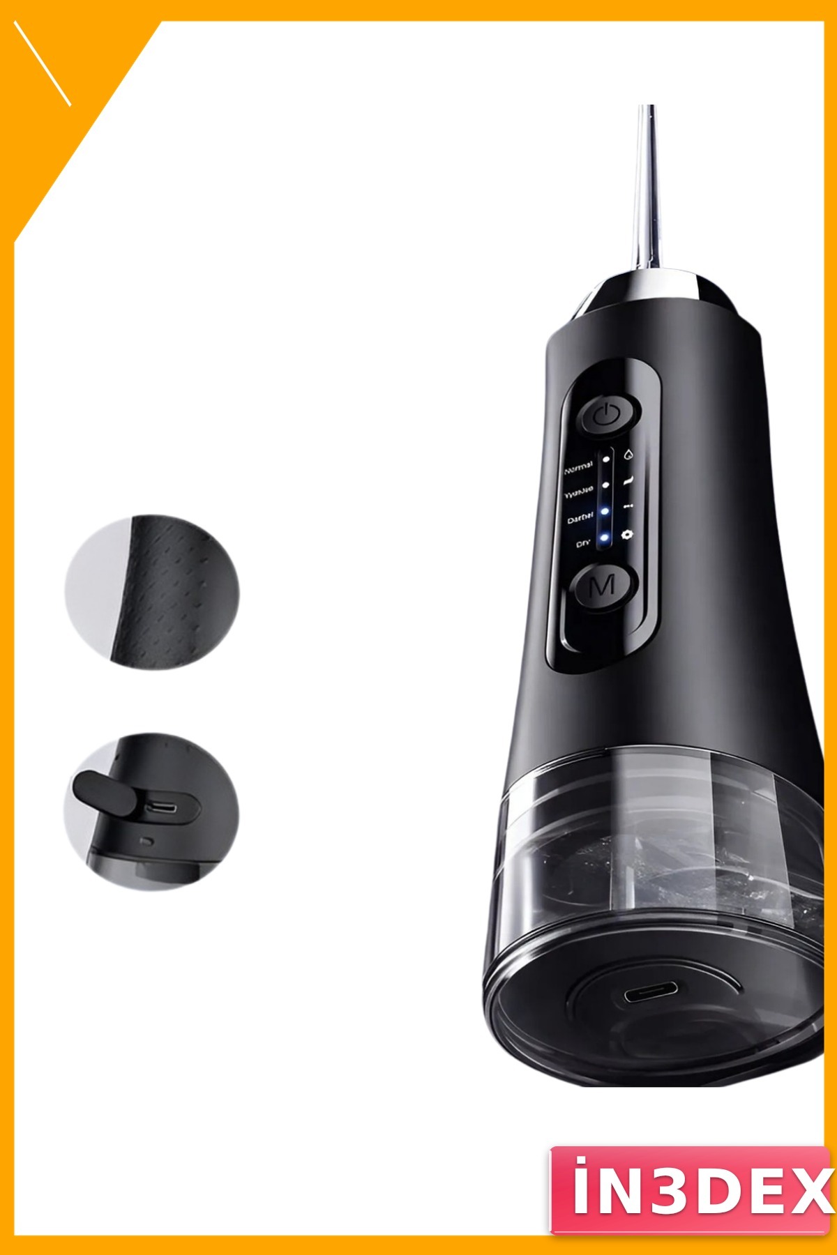 Kablosuz Ağız Duşu 20-140 PSI Ayarlanabilir Basınç 5 Başlık