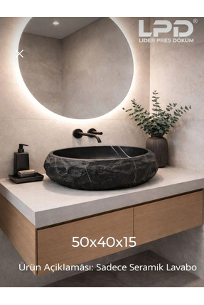Saba SERAMİK OVAL LAVABO