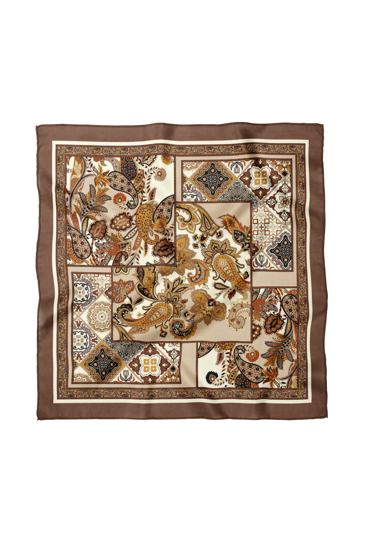 Ethnic Patterned Scarf / Bandana 50x50cm