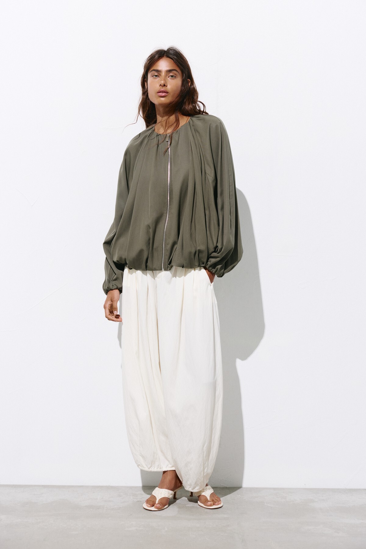 Pull & Bear Balon bomber ceket görsel 3