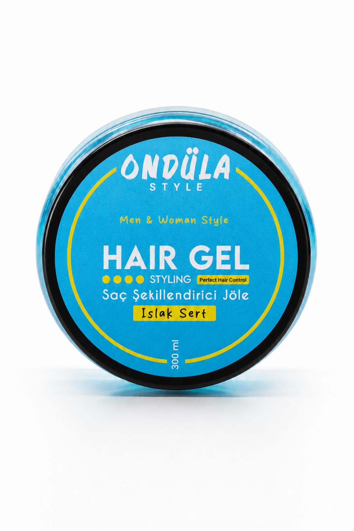 Wet Look Islak Sert Tutuş Saç Şekillendirici Jöle 300 ml — ondüla-style-blue-wet-look — تصویر 3 از 4