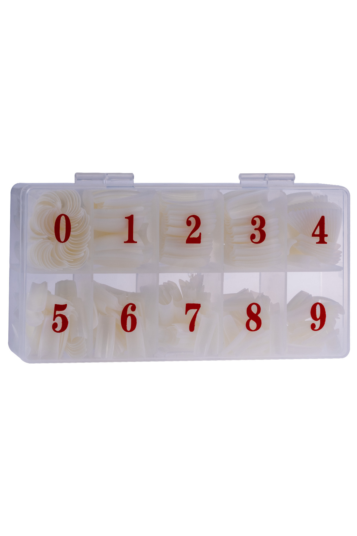Profesyonel Nail Tips 500lü NL-0162 — رنگارنگ — تصویر 2 از 2