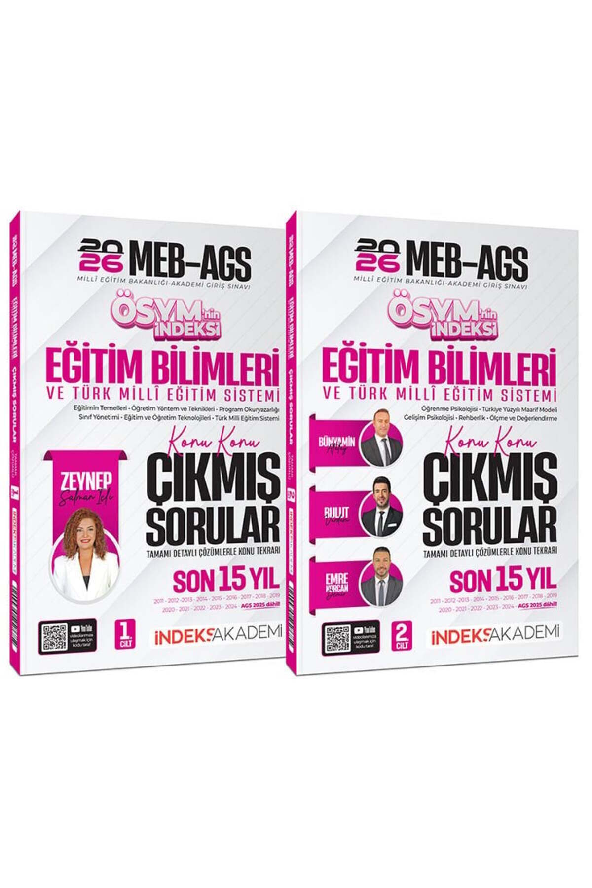İndeks Akademi 2026 MEB-AGS Eğitim Bilimleri ve Türk Milli Eğitim Sistemi ÖSYM nin İndeksi Çıkmış So - Fiyatı, Yorumları