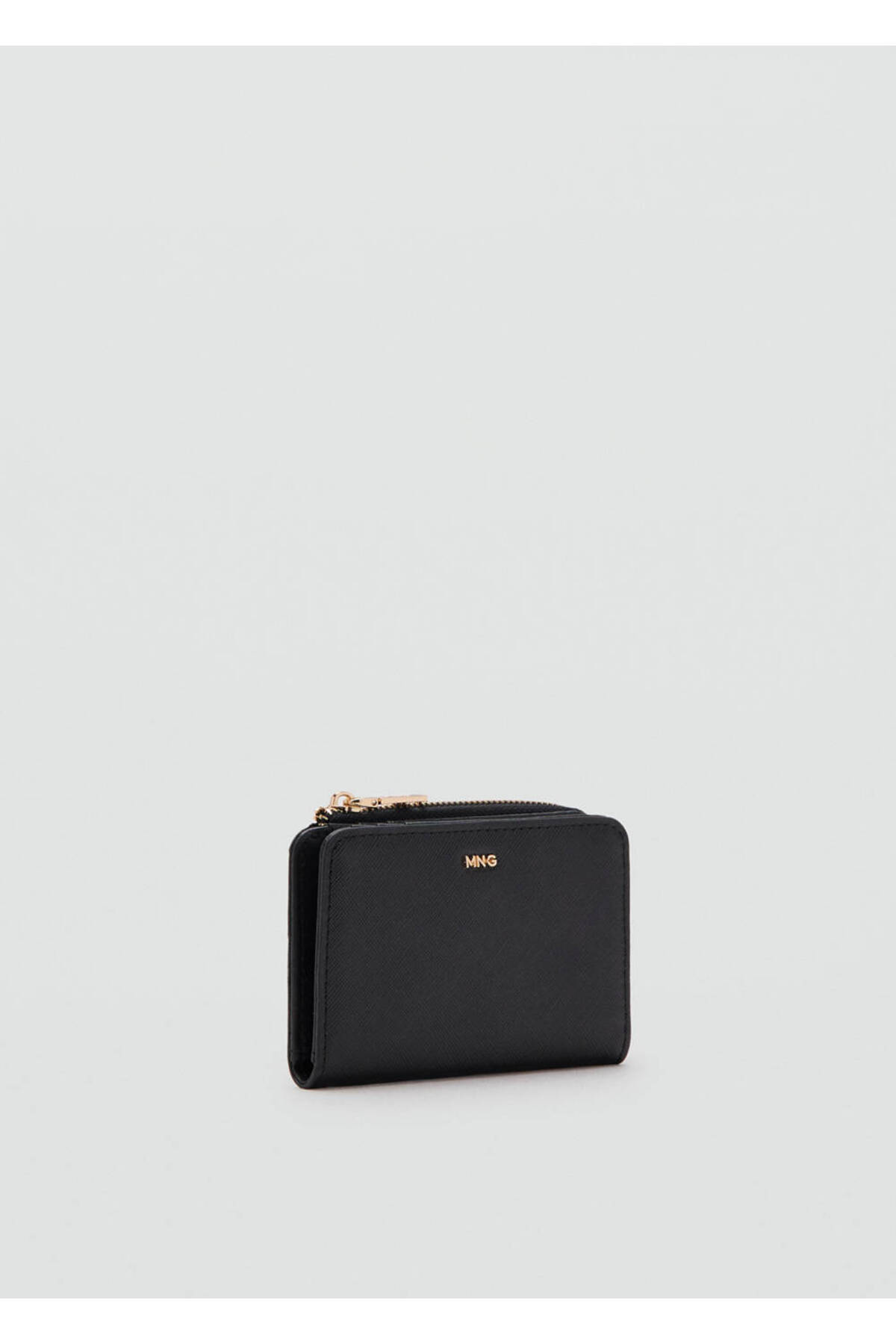MANGO Woman Saffiano görünümlü küçük boy cüzdan