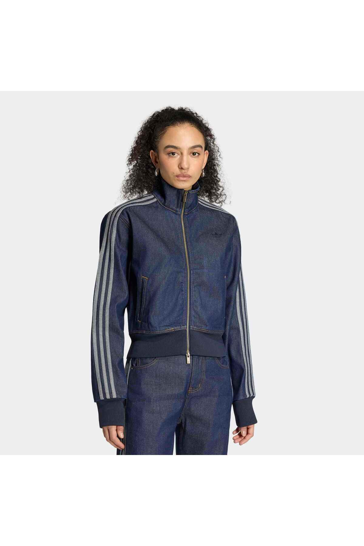 adidas Fb Tt D Kadın Denim Spor Ceket KQ6491