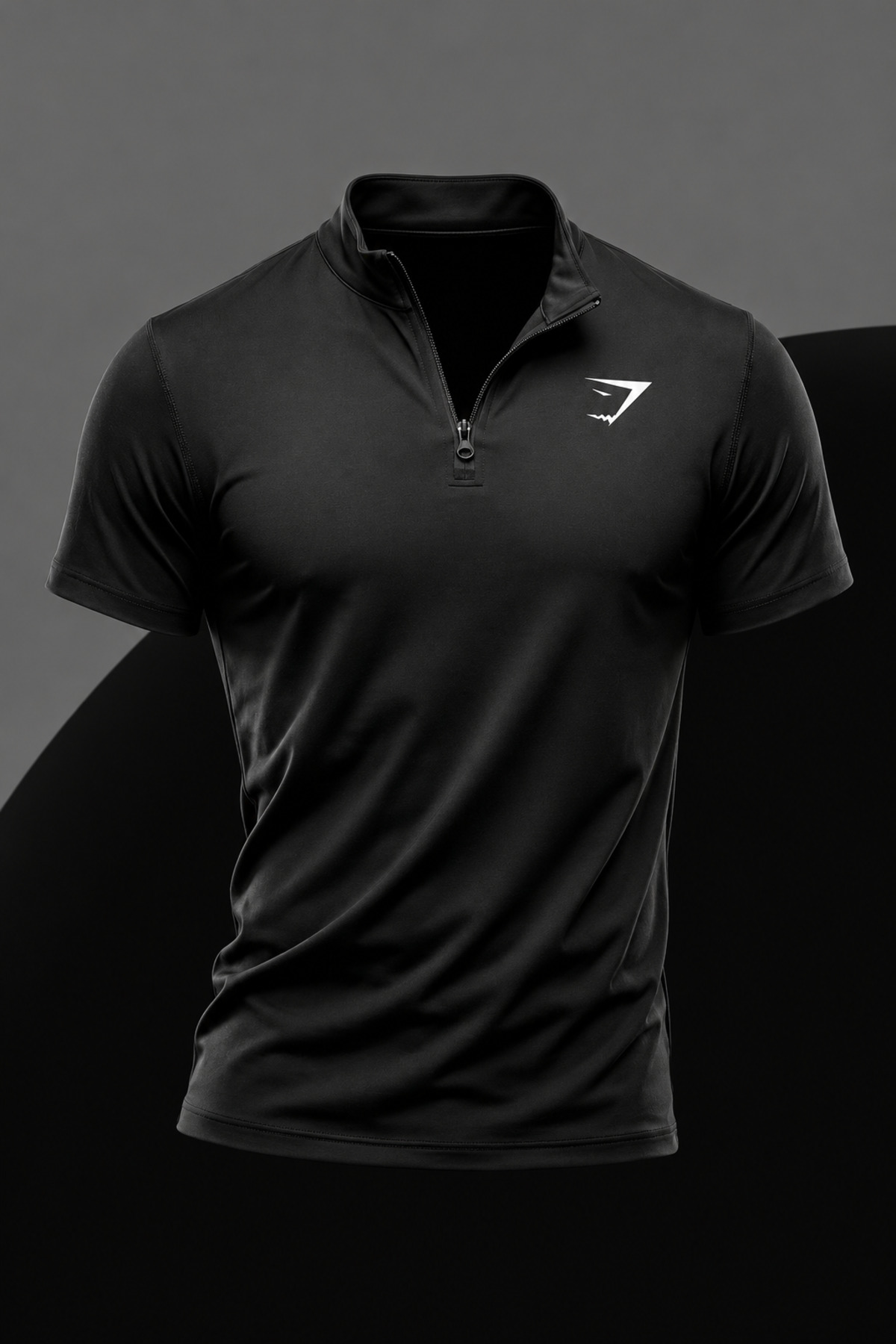 Stylovi Gymshark Zipli Polo Neck Sports T-Shirt - High Quality