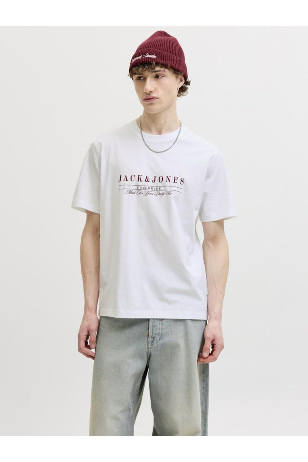 تی شرت مردانه جک جونز مدل Savona کد 12310071 جک اند جونز تی شرت Jack & Jones