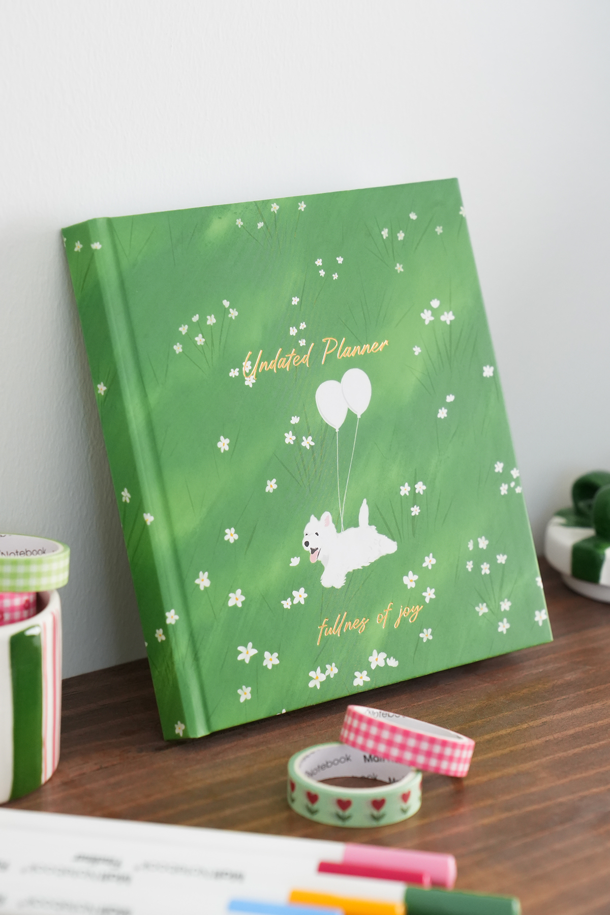 Matt Notebook 15x15 Kare Süresiz Planlayıcı Ajanda Manzara Dizüstü Bilgisayar
