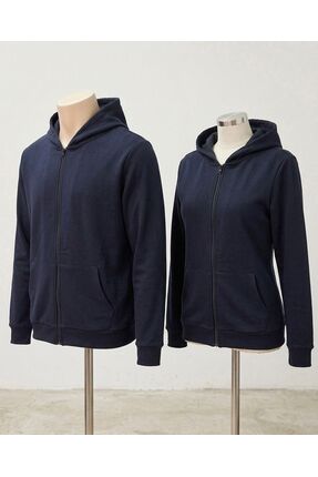 Uysal Elegance Men Women Unisex Kapşonlu Hırka