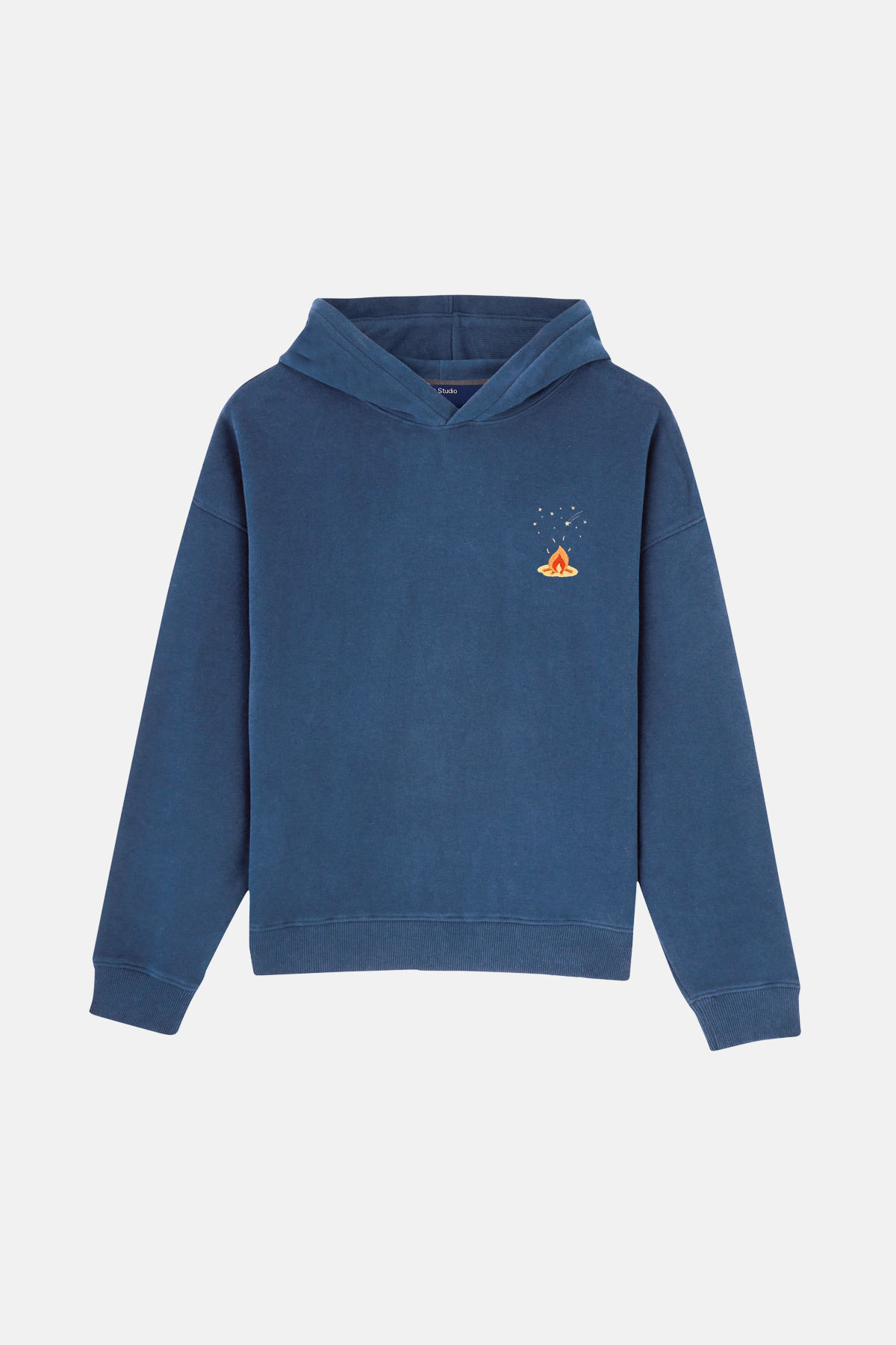 Reflect Studio Kamp Ateşi SuperSoft Hoodie - Indigo Mavi