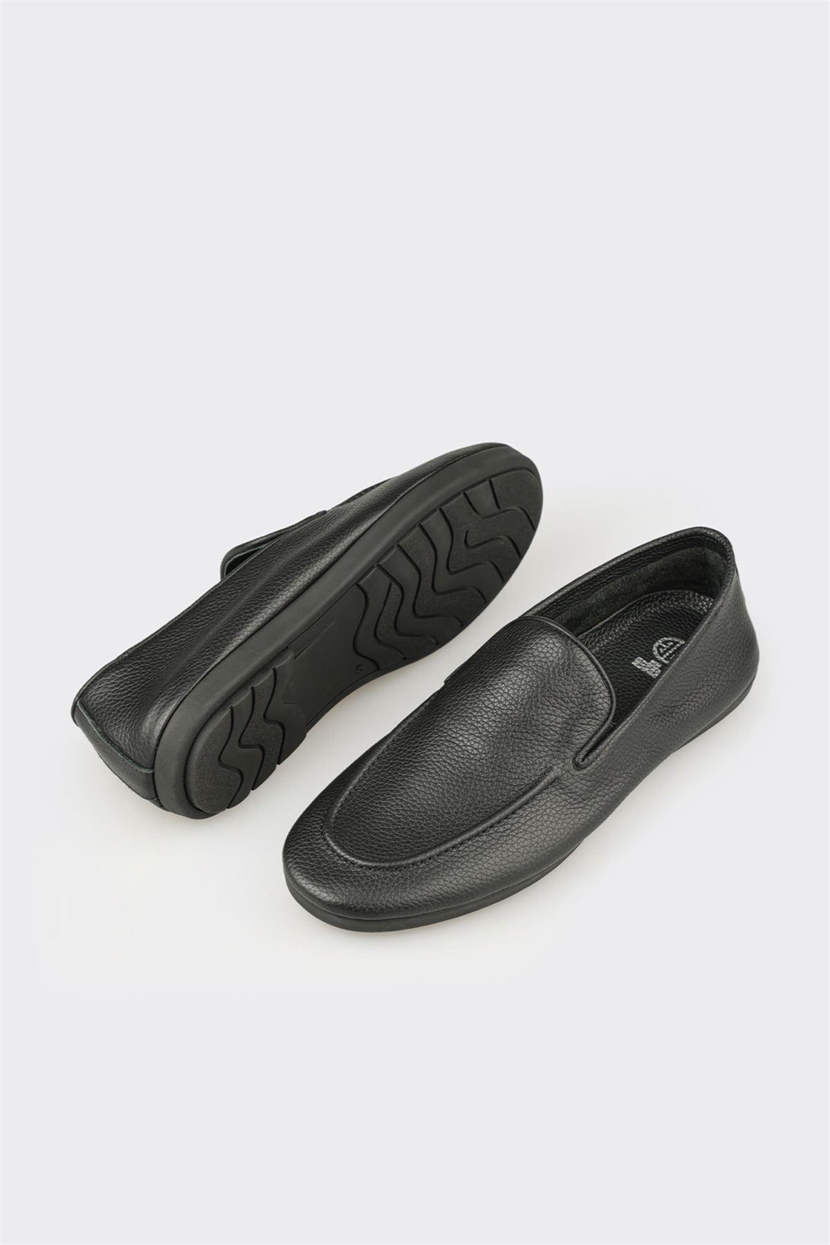 Elle Shoes Siyah Deri Erkek Günlük Ayakkabı görsel 3