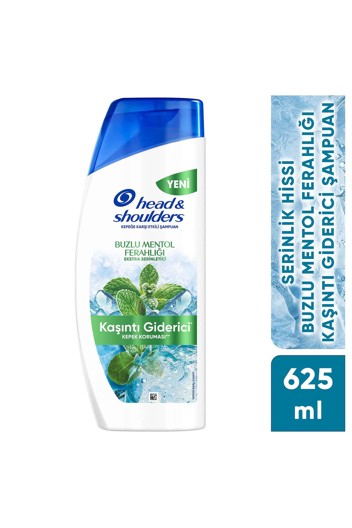 Head & Shoulders Buzlu Mentol Ferahlığı Kaşıntı Giderici ve Serinlik Hissi Şampuan 625 ml — 8006530499415