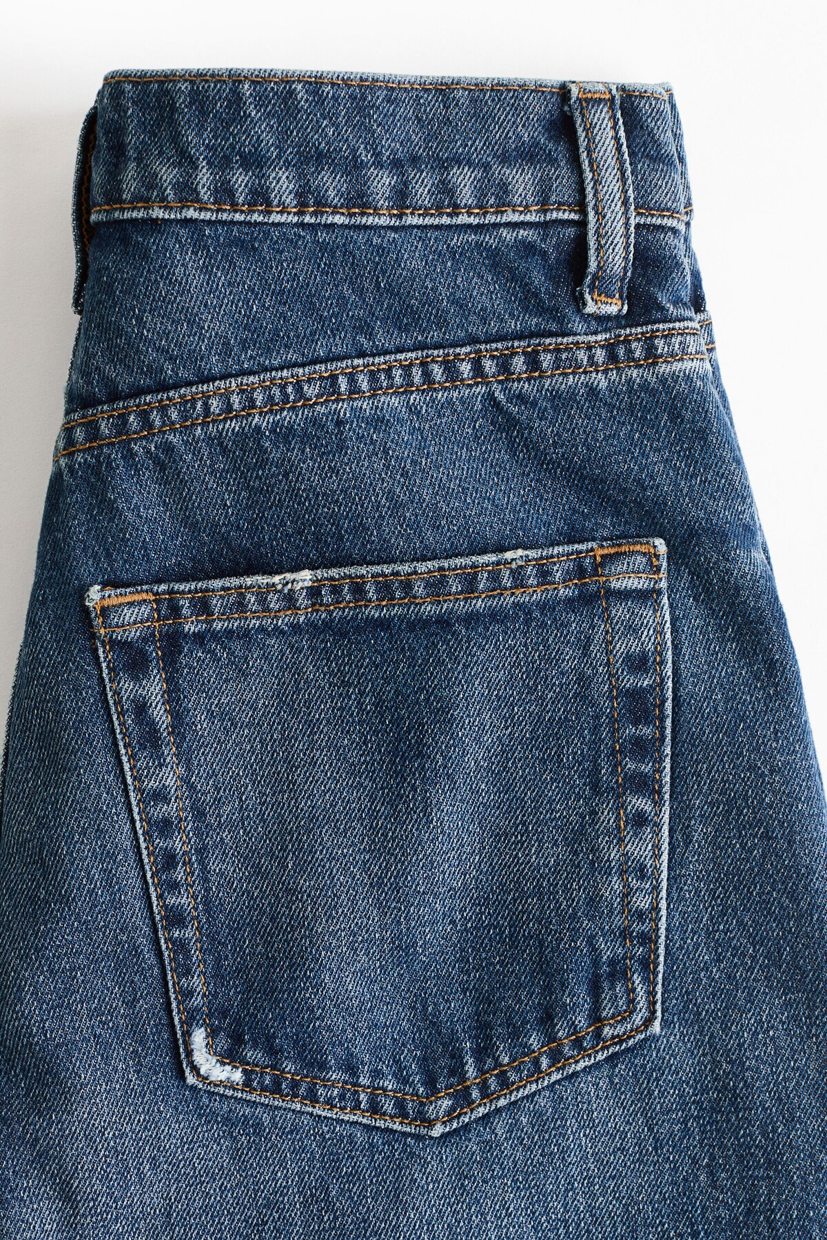 H&M Barrel High Waist Ankle Jeans görsel 7