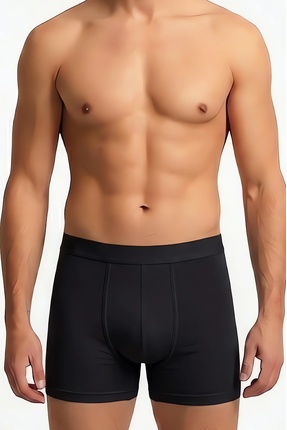 CottonVia 12 Adet, Erkek Boxer, Beli Lastikli, Örme Kumaş, %95 Pamuk & % Likr...