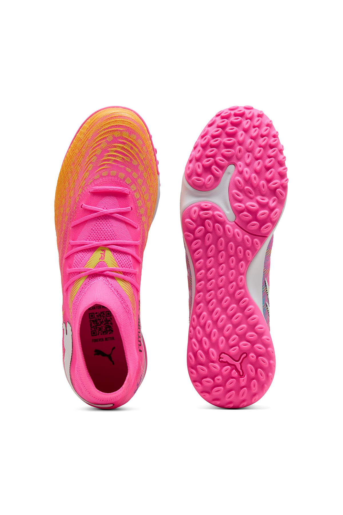 Puma Future 9 Match Tt Erkek Pembe Halı Saha Ayakkabısı 10890605 görsel 3