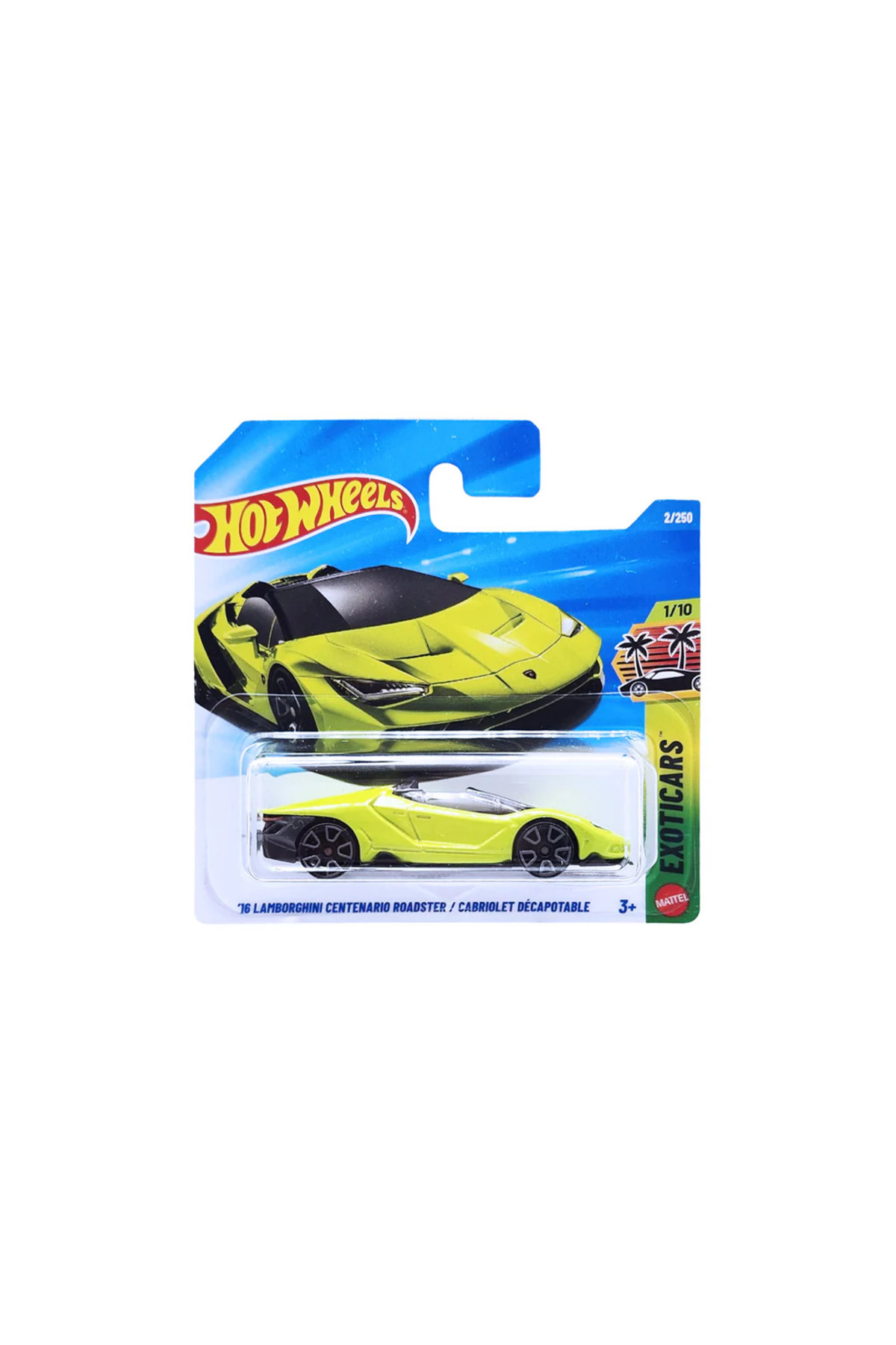 HOT WHEELS Ferrari Dino 206 GT - 16 Lamborghini Centenario