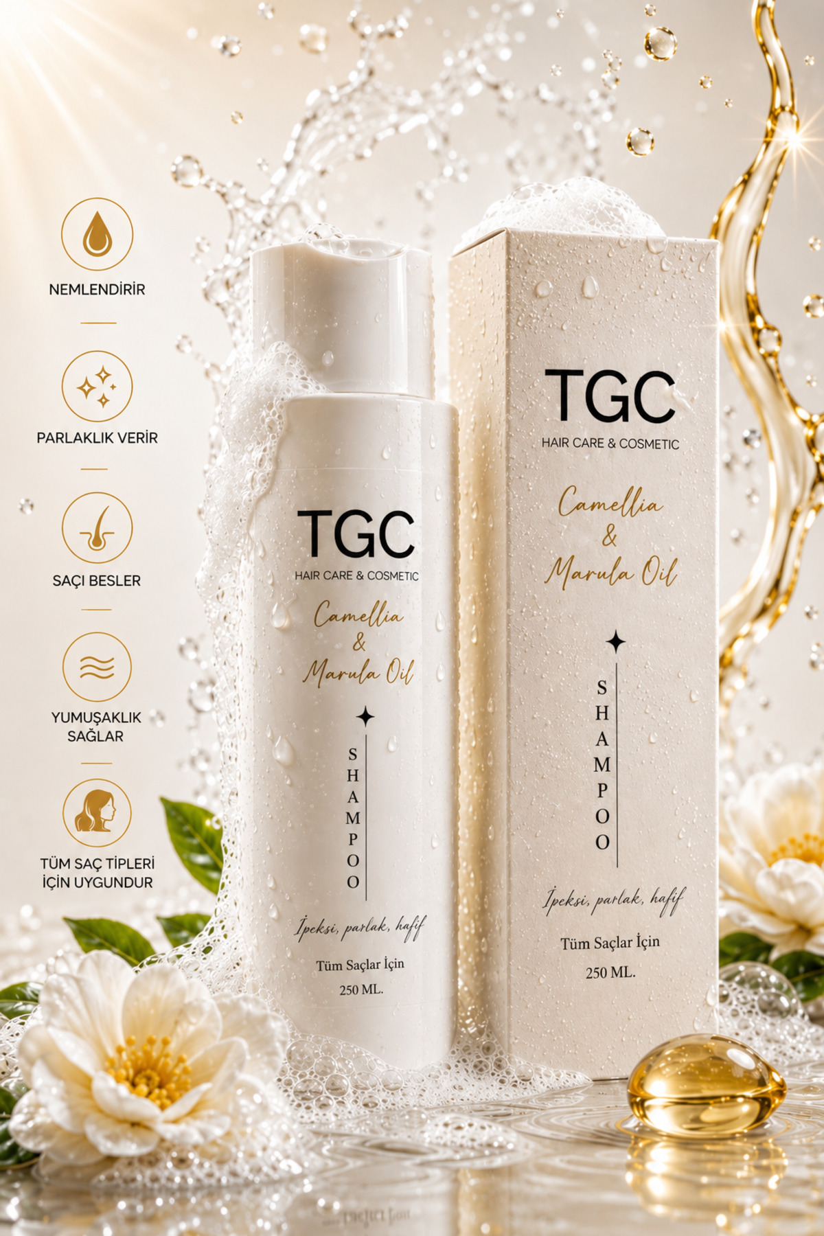 TGC HAIR CARE & COSMETİC TGC Şampuan