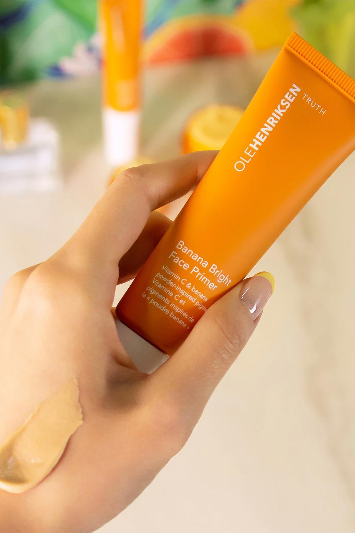 Ole Henriksen Banana Bright Aydınlatıcı Makyaj Bazı 15ML — سفید 810763033364 — تصویر 2 از 4