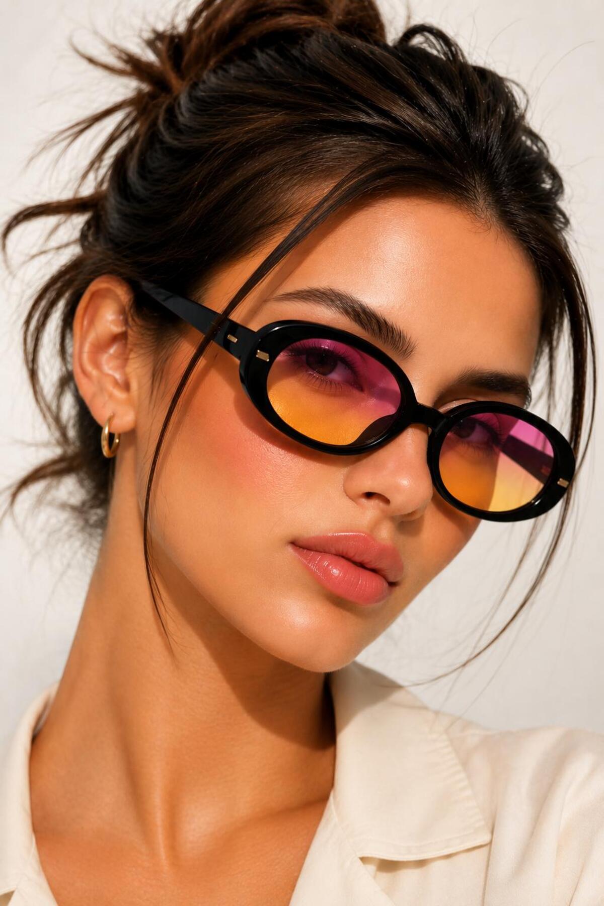 Premium Women's Sunglasses | UV400 Protected | Lightweight Frame | Modern Oval Design