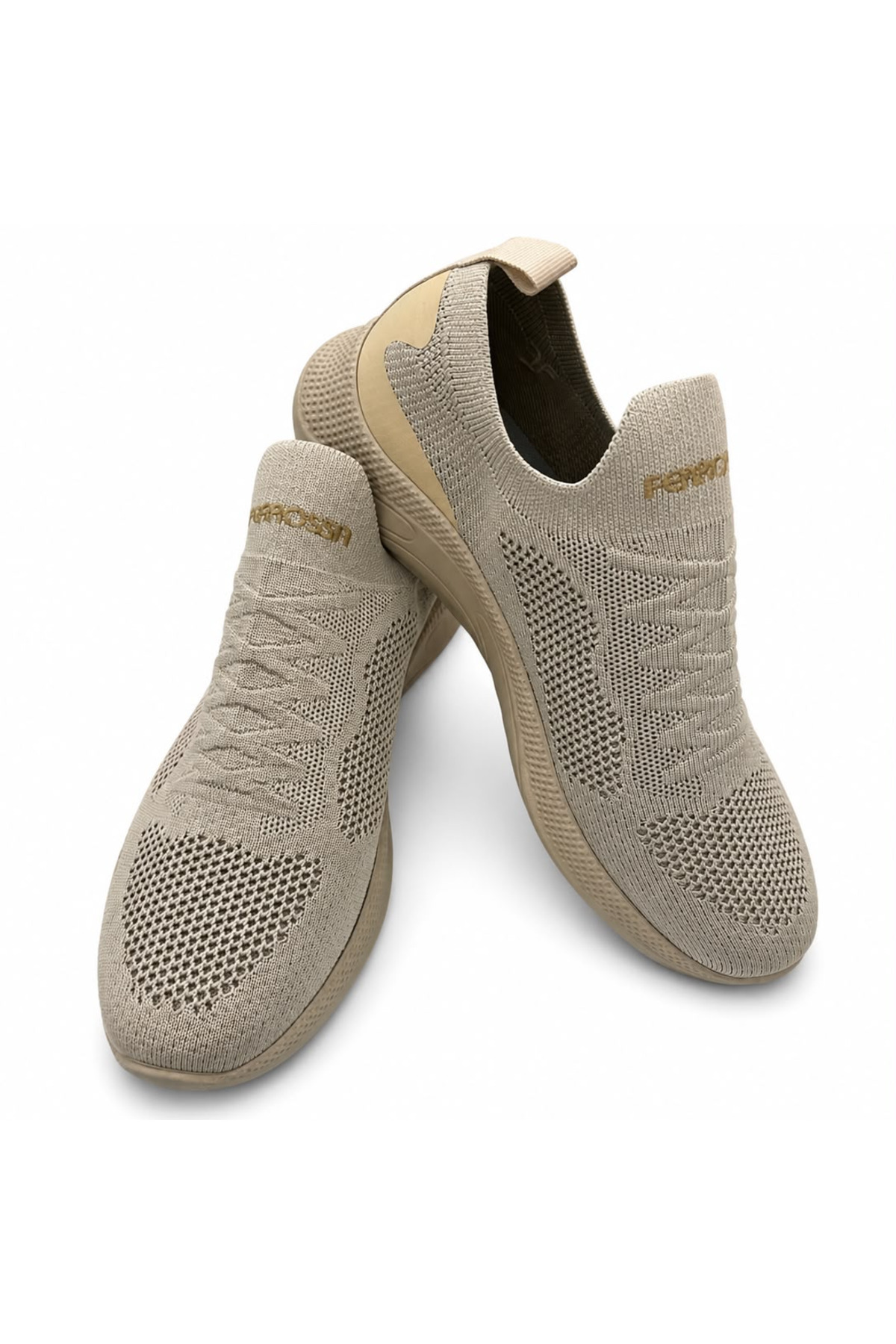 Ferrosa 041 Ortapedik Triko Beyaz Rahat Unisex Spor Ayakkabı — رنگارنگ — تصویر 3 از 6