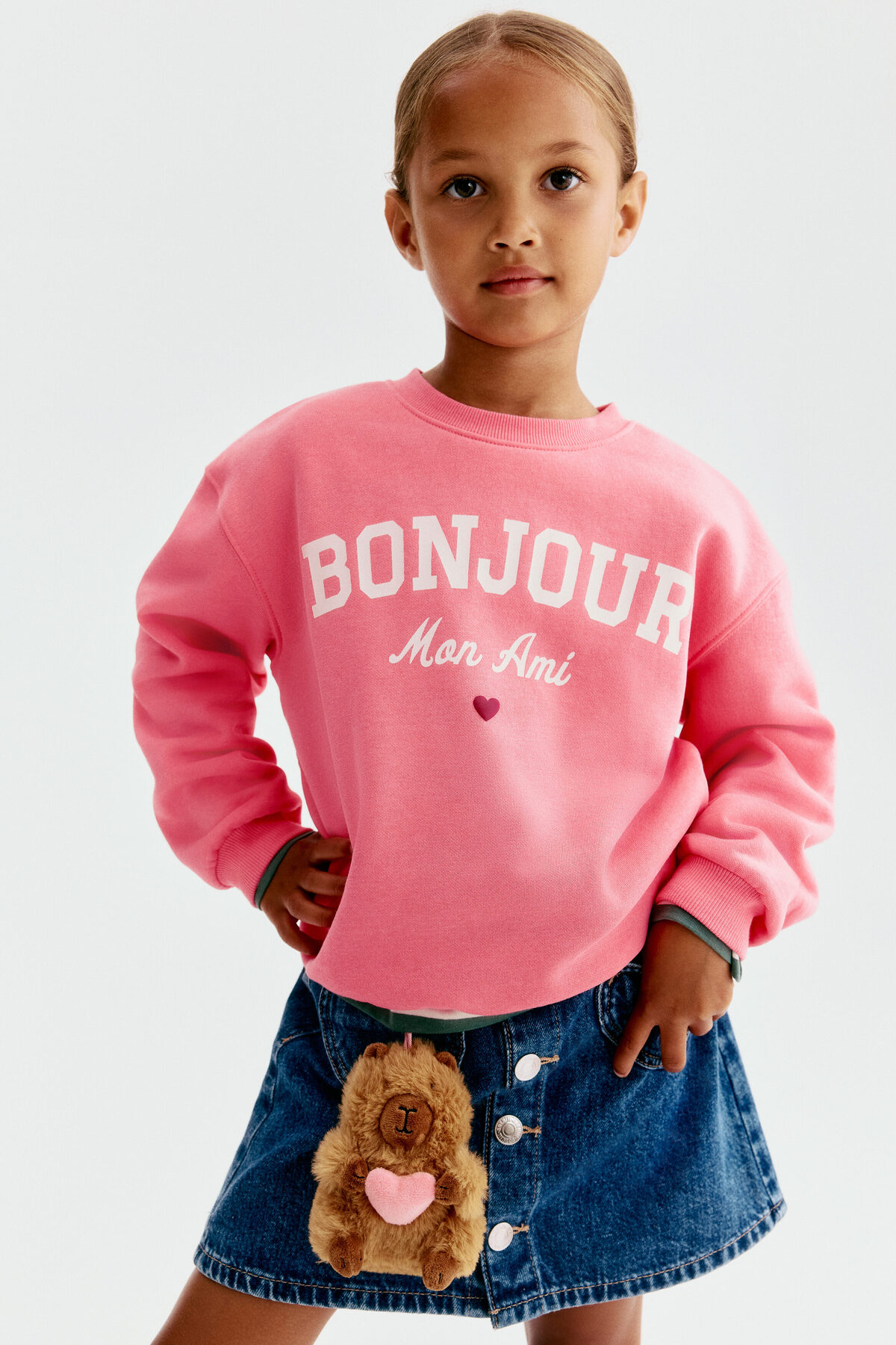 سویشرت طرح‌دار با آستر پشمی اچ اند ام سویشرت H&M