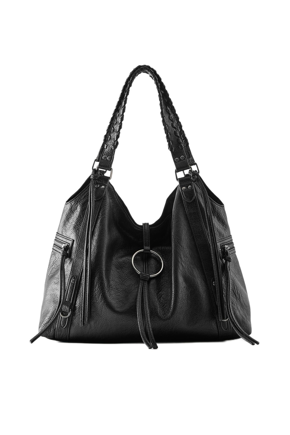 Pull & Bear Halkalı shopper çanta görsel 2