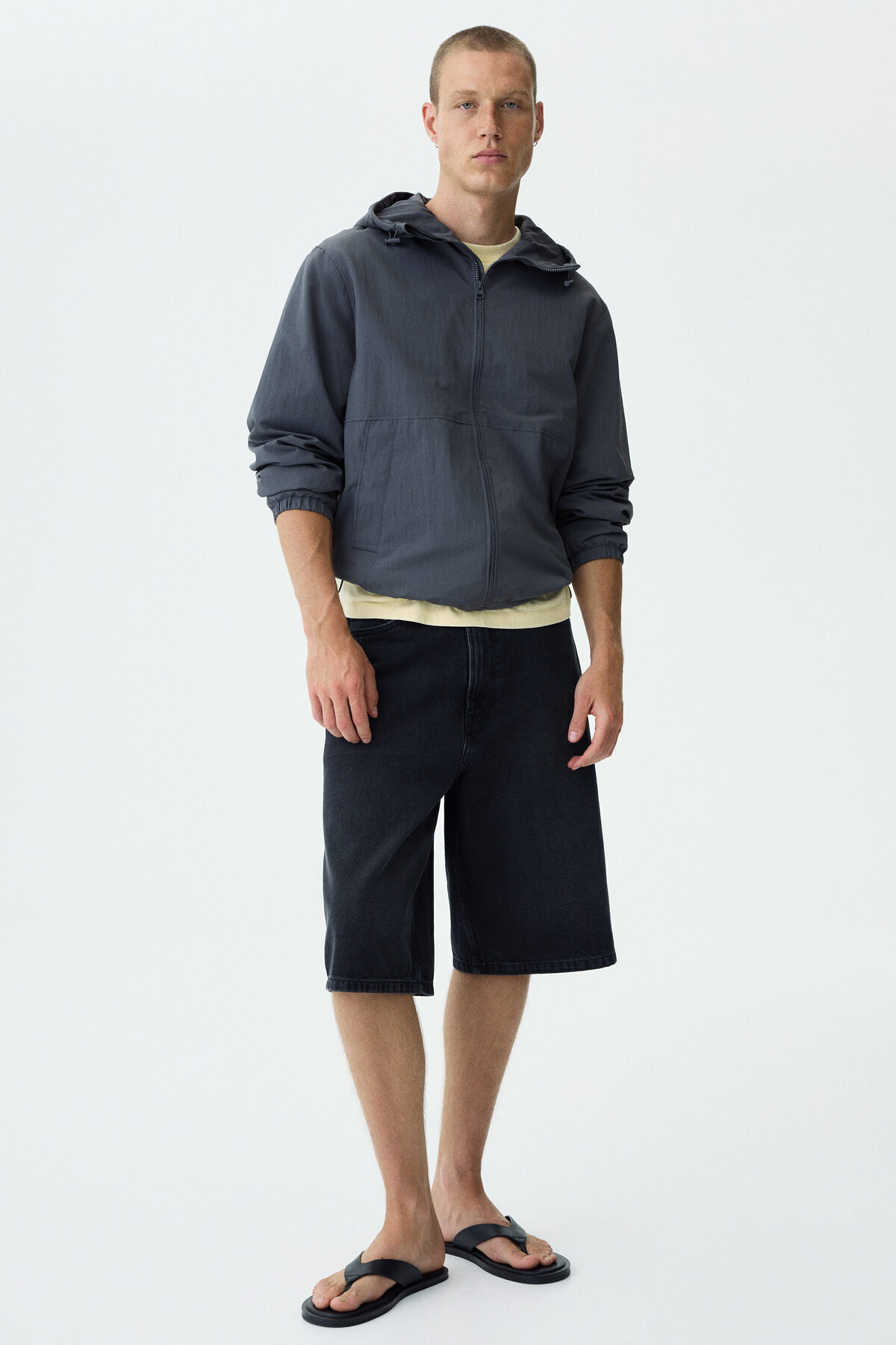 H&M Su Tutmaz Naylon Rüzgarlık görsel 2