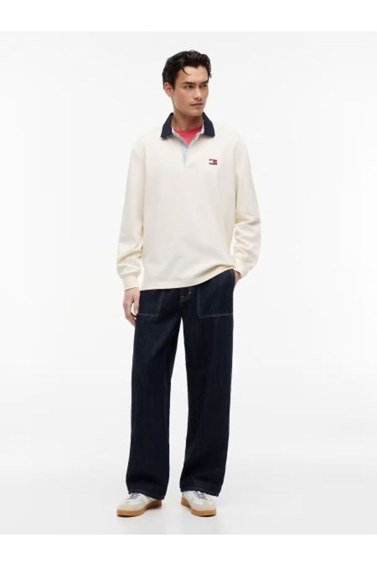 پولوشرت مردانه | تامی هیلفیگر Tommy Hilfiger DM0DM23070.AEF BD - تصویر 3