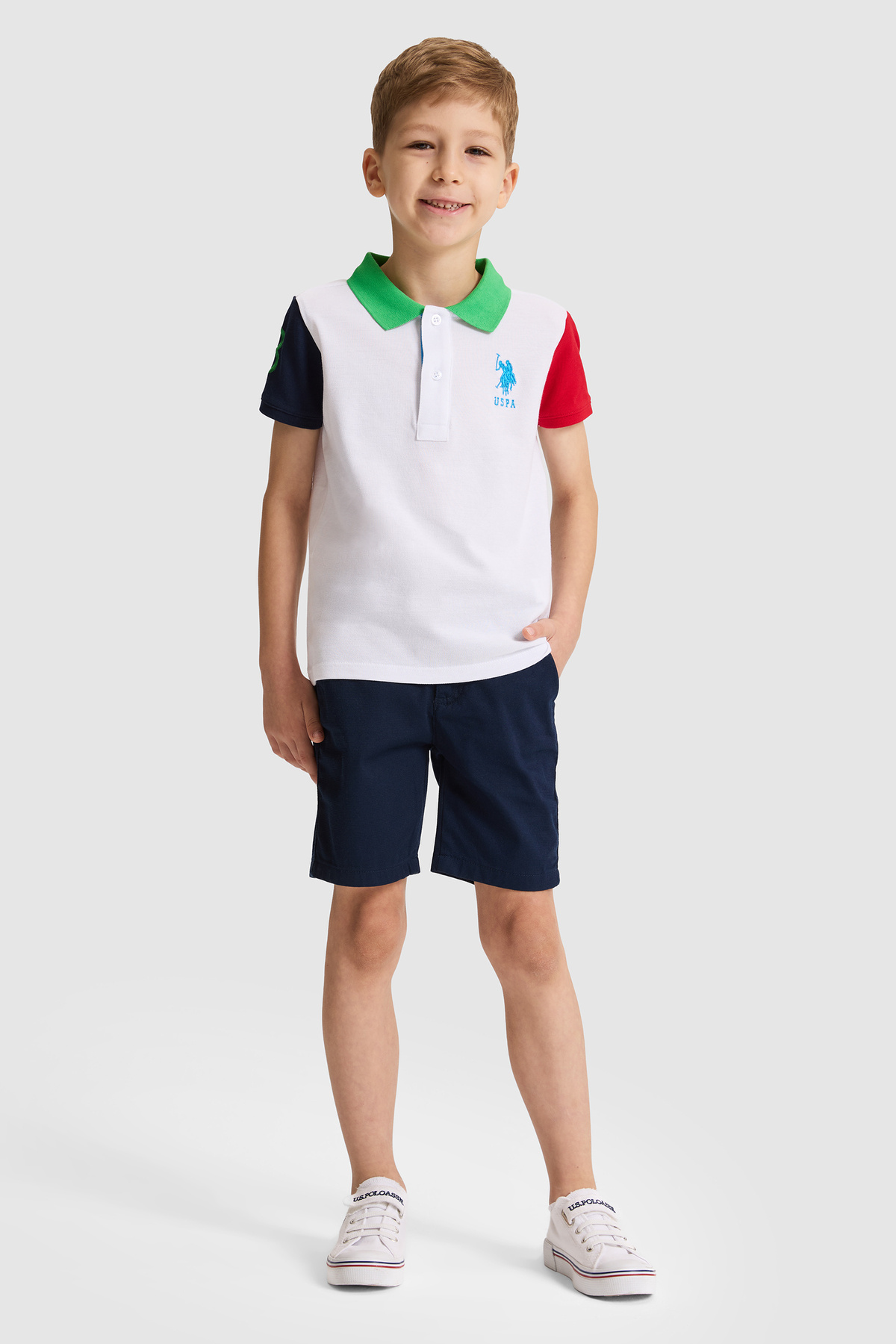 پولوشرت پسرانه یقه پلو | یو اس پولو U.S. Polo Assn. 50325623 TR - تصویر 4
