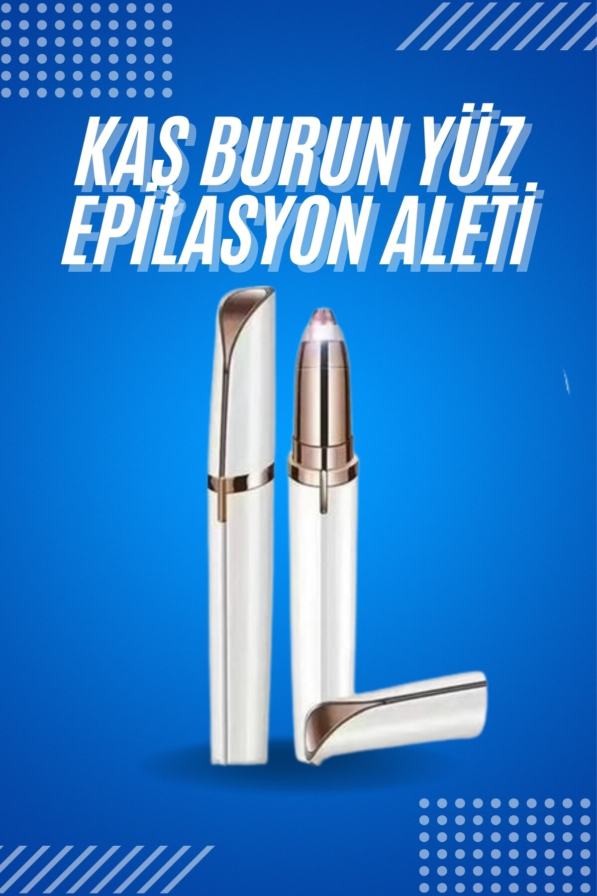 INURA GLOBAL Yüz Epilatör Kıl Kaş Bıyık Tüy Alma Aleti Kaş Bıyık Alma Epilatörü — orUCZZZKABURUNEPLASYONNN3al