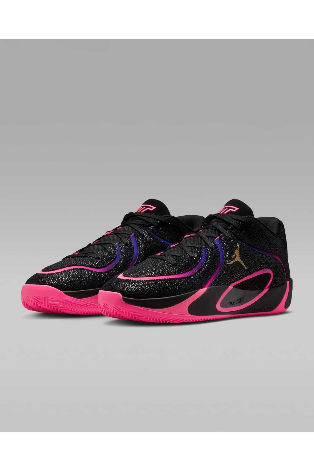 Nike Jordan Tatum 4 "Smooth Soul Vol.2" Siyah Erkek Basketbol Ayakkabısı (Blue Sport ) görsel 2