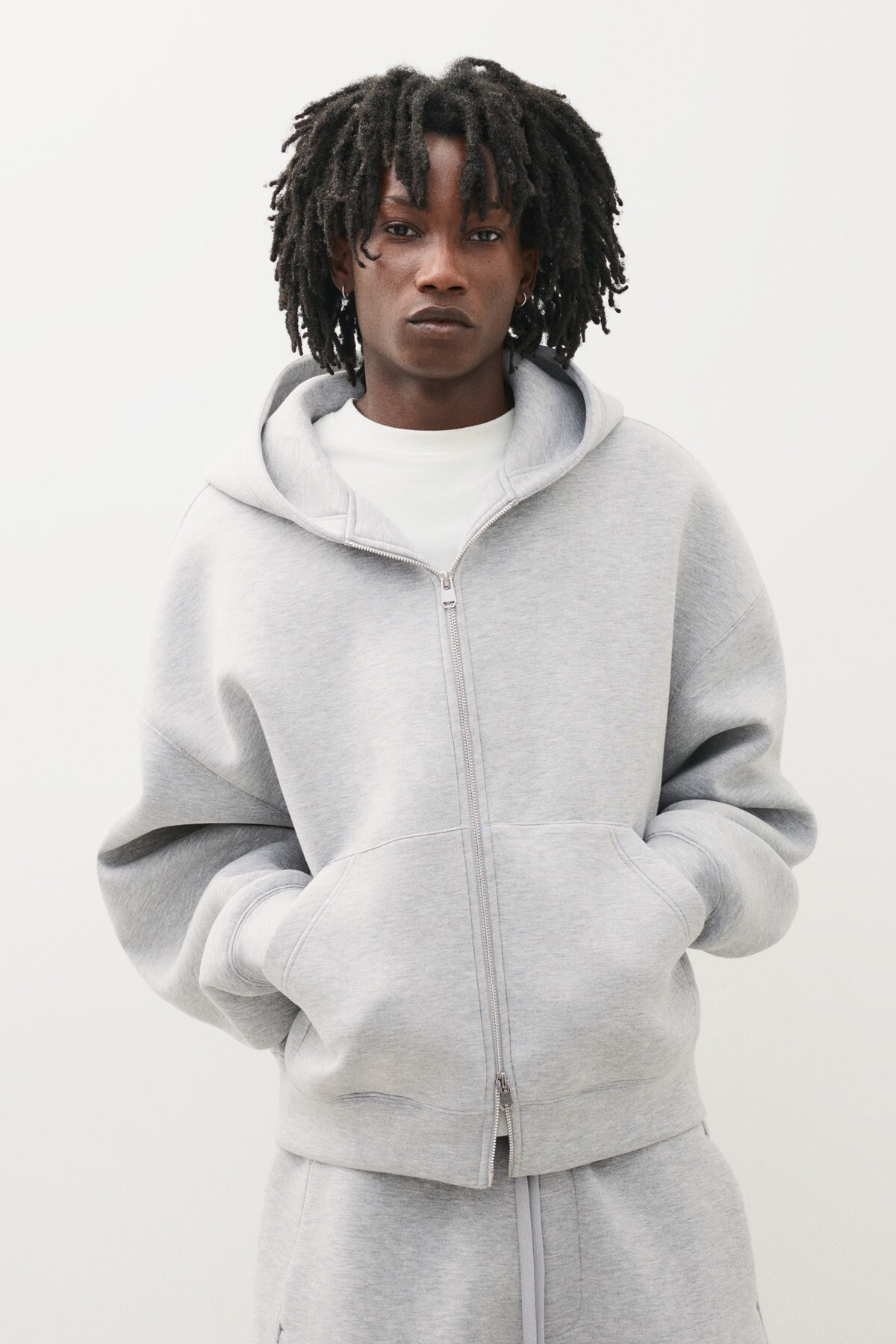 Teknik kapüşonlu sweatshirt