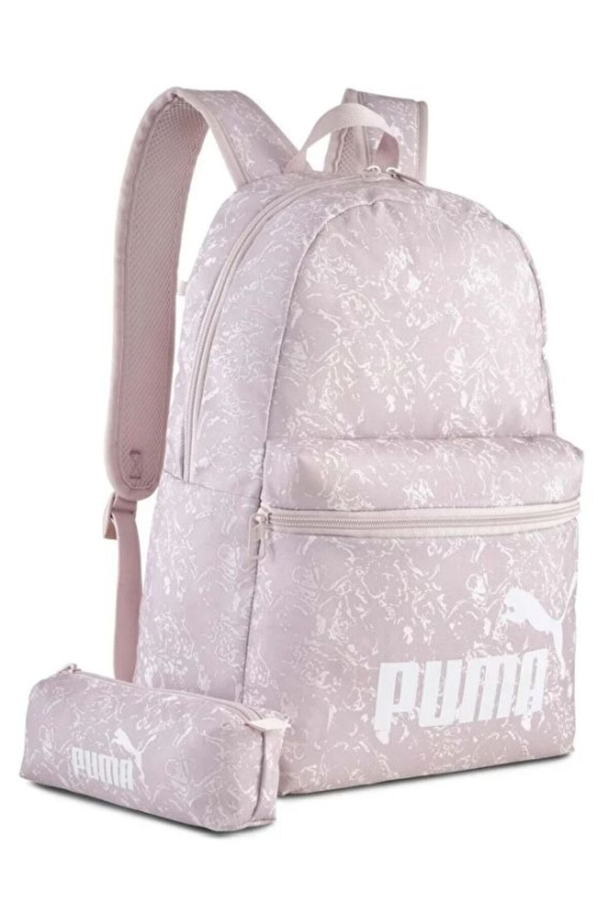 Puma Phase Aop BackPack Set Pembe Kalemlikli Unisex Sırt Çantası 09173309