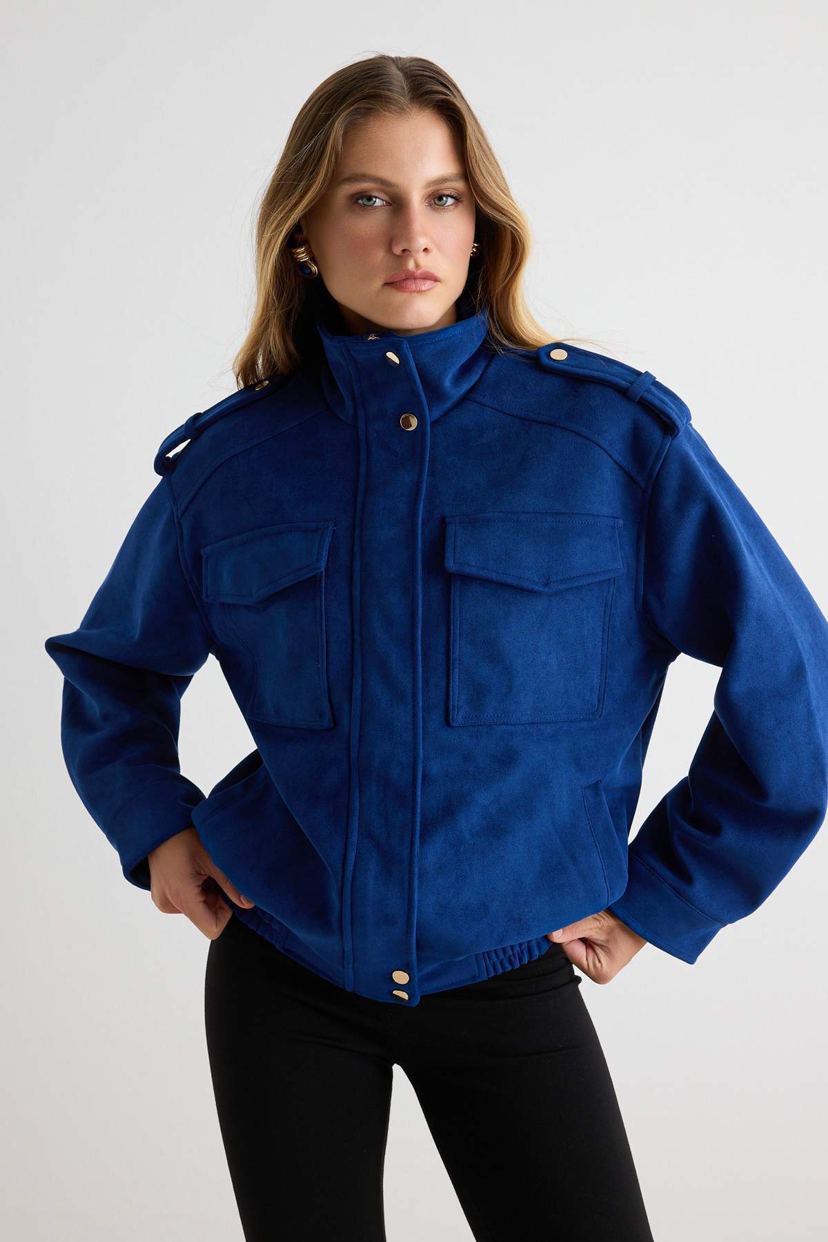 trendyolmilla-womens-dark-blue-plain-oversize