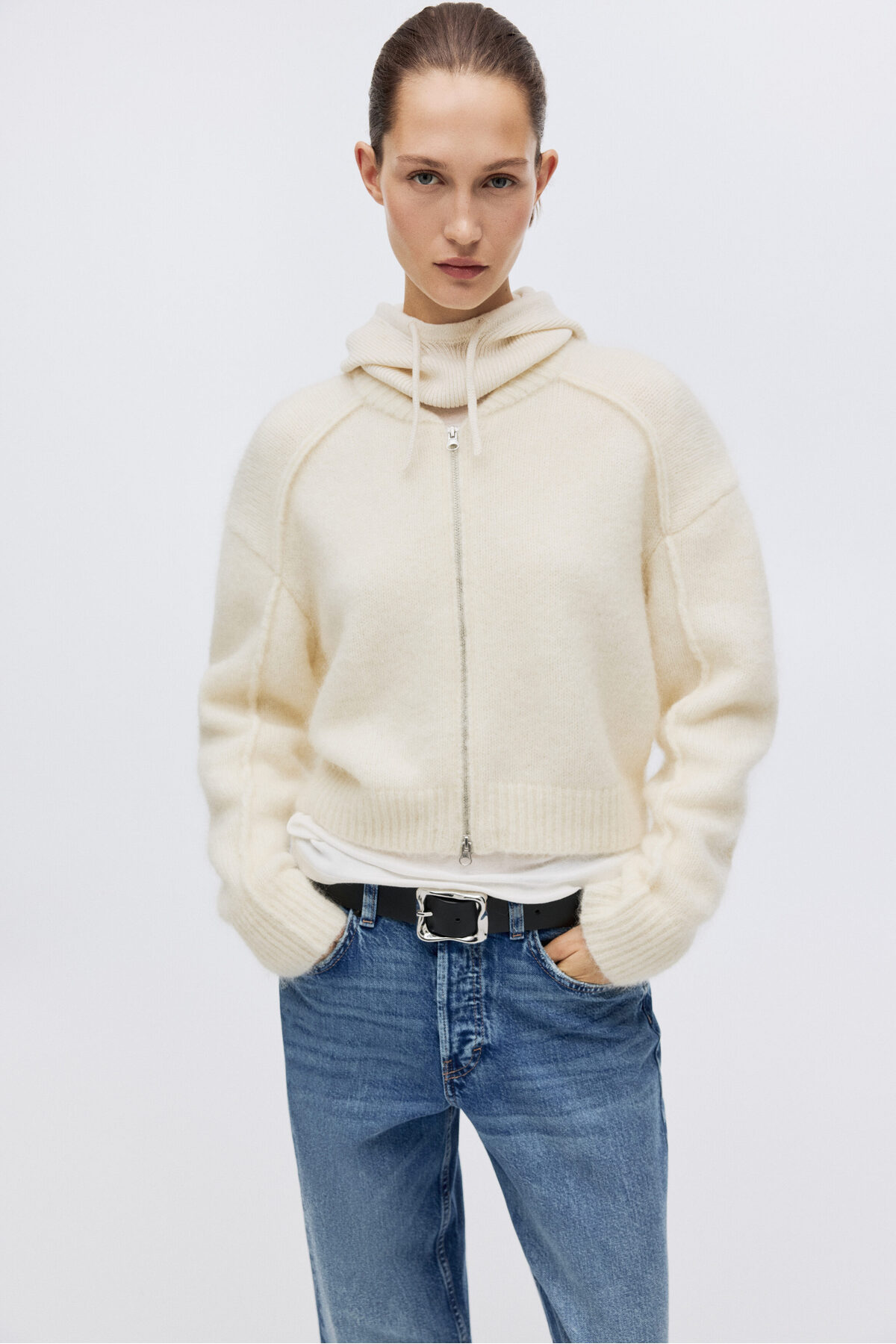 H&M Wide Regular Jeans görsel 3