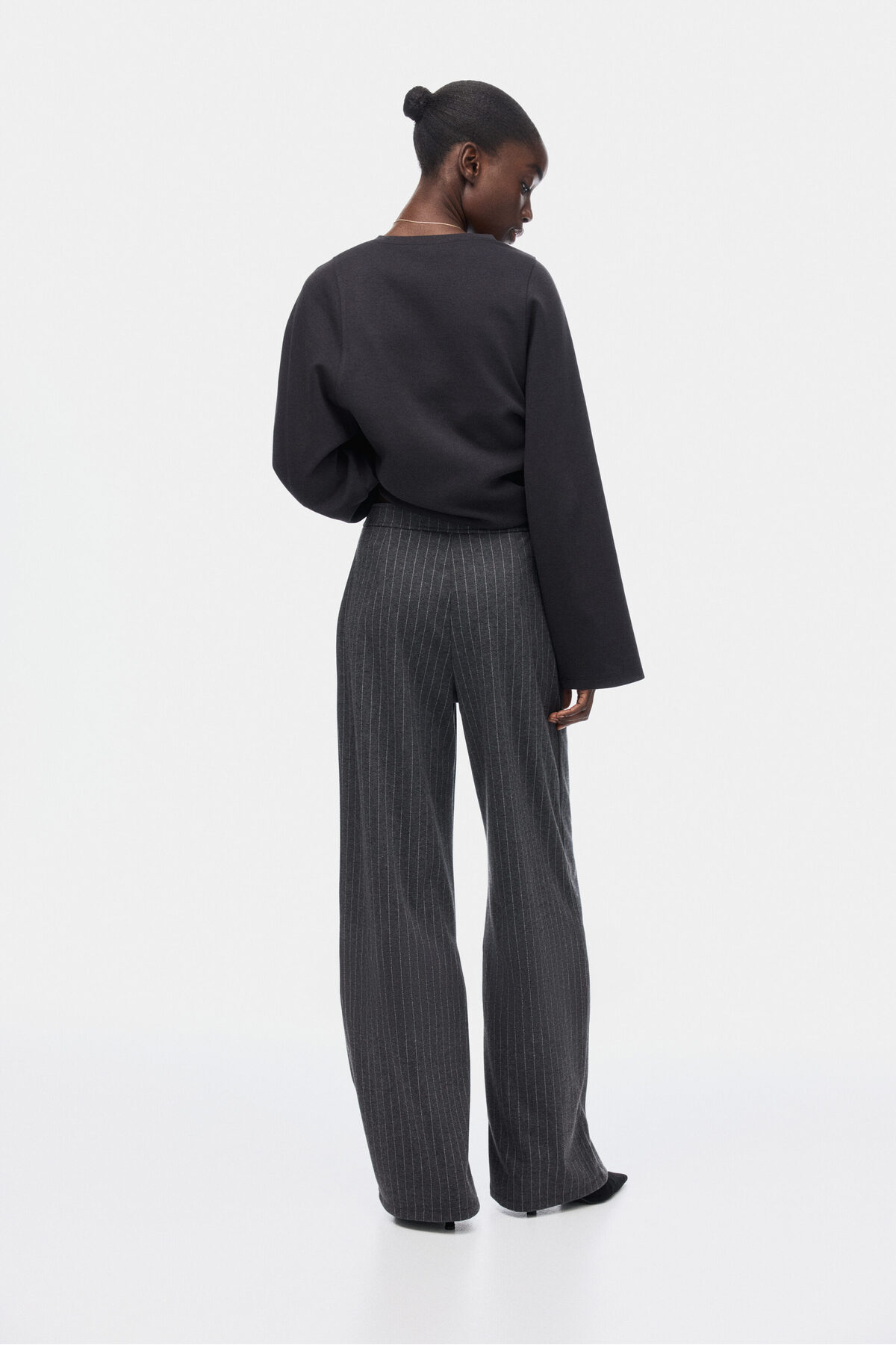 H&M Geniş Pantolon görsel 4