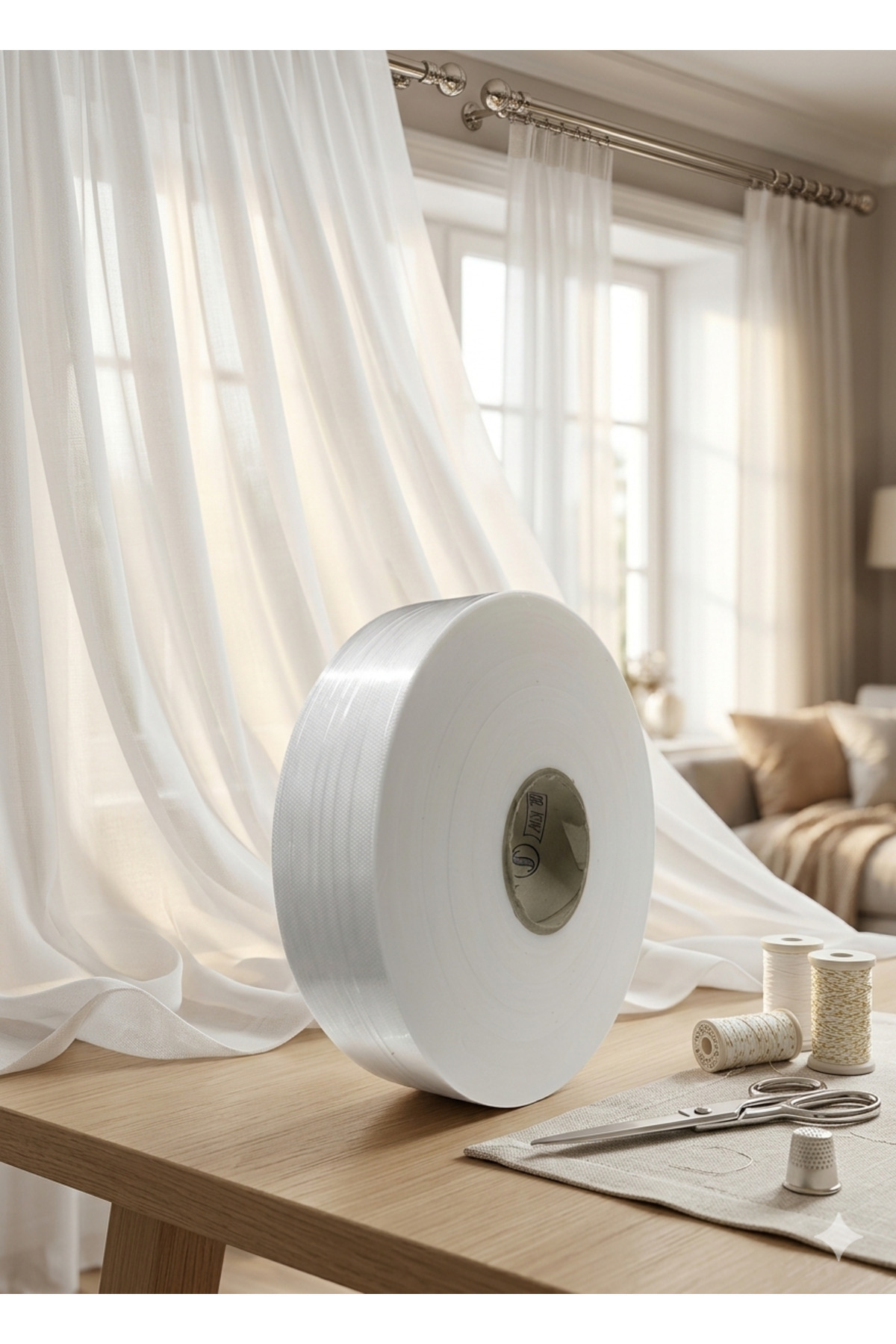 100 Meters Curtain Sewing Interlining Planter 5cm Width