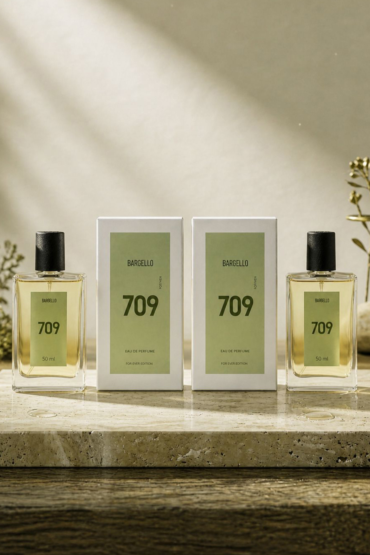 709 Erkek Parfüm Edp Orıental ( 2 Adet ) 50 ml — 72 ML SET 01