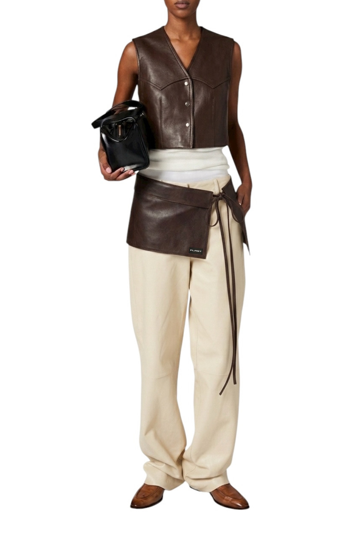 Pablo Leather Waist Accessory Pareo