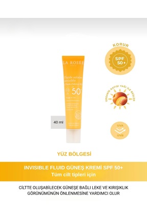 La Rosee Paris ORGANİK KAYISI YAĞI SPF 50 ULTRA HAFİF VE İZ BIRAKMAYAN GÜNEŞ ...
