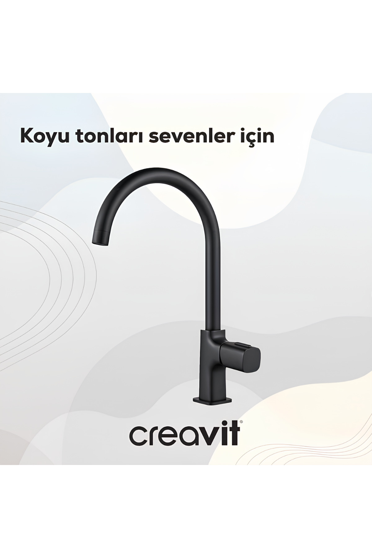 Alpha Kitchen Fixture Matte Black AL8500S