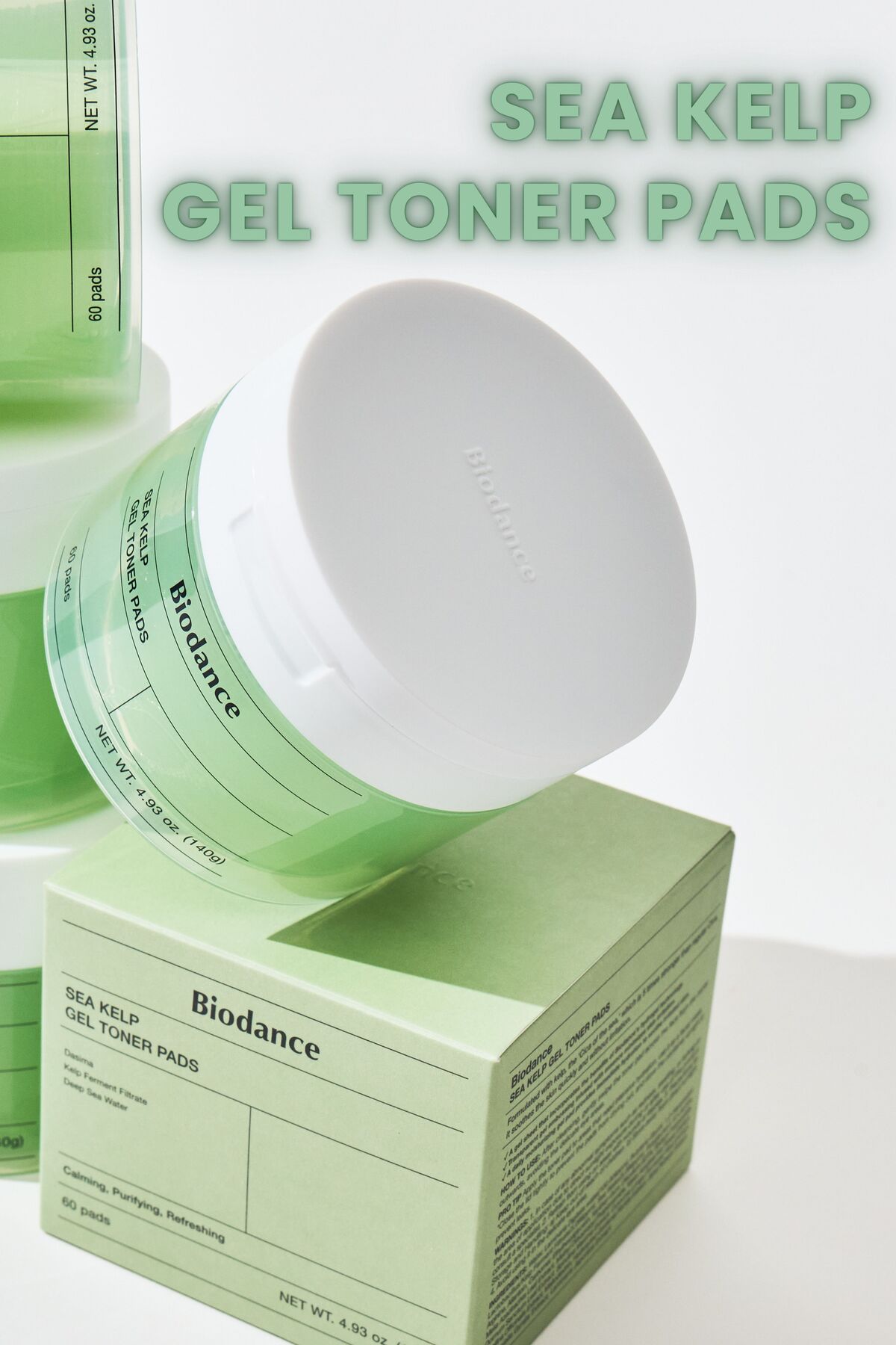 Sea Kelp Gel Toner Yatıştırıcı Tonik Ped 60 Adet H3437AXNS — تصویر 2 از 6