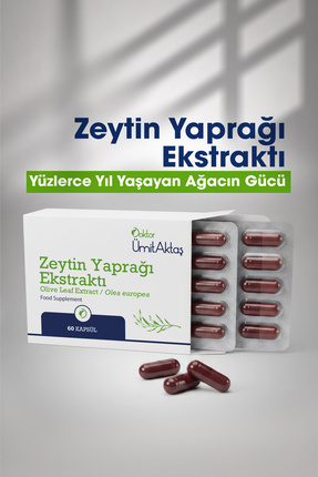 Dr. Ümit Aktaş Zeytin Yaprağı Ekstraktı - 60 Kapsül