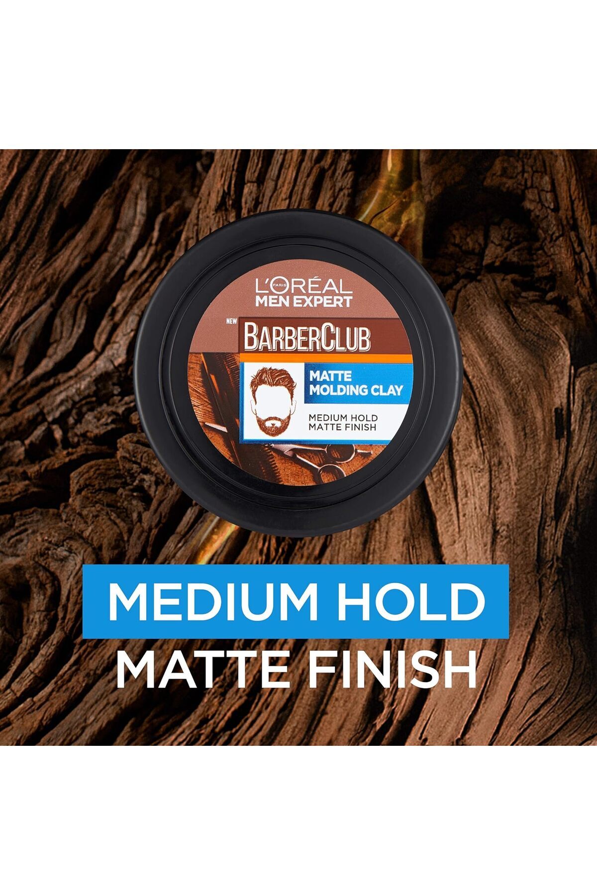 Barber Club Orta Tutuş Mat Görünümlü Saç Şekillendirici Killi Wax 75 ml — MATTEADANİS — تصویر 8 از 9
